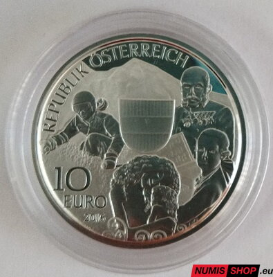 10 eur Rakúsko 2016 - Rakúske krajiny - Rakúsko - PROOF