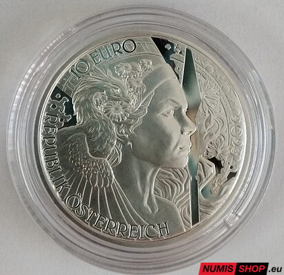 10 eur Rakúsko 2023 - Kamilka - PROOF