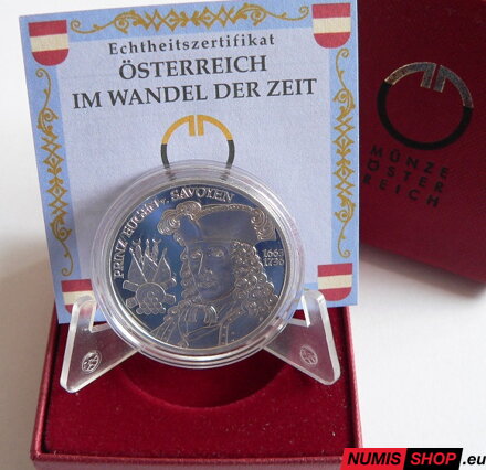 Rakúsko 20 eur 2002 - Barok - PROOF