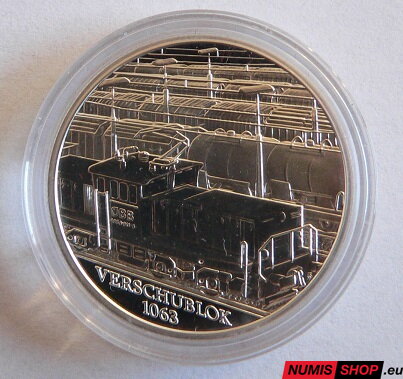 Rakúsko 20 eur 2009 - Rakúske železnice 6/6 - Železnice budúcnosti - PROOF