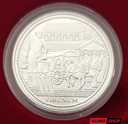 Rakúsko 20 eur 2010 - Rím na Dunaji 1/6 - Virunum - PROOF