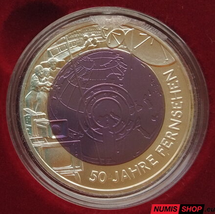 Rakúsko 25 eur NIOB 2005 - 50 Years of TV