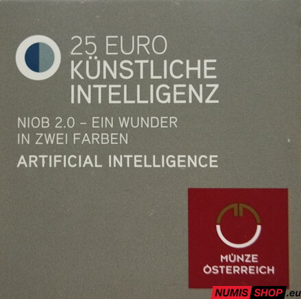 Rakúsko 25 eur NIOB 2019 - Artificial Intelligence