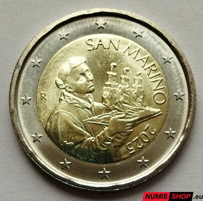 2 euro San Maríno 2025 - UNC