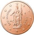 2 cent San Maríno 2006  - UNC 