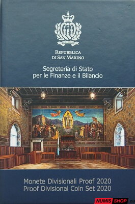San Maríno sada 2020 - 7,88 eura - PROOF San Maríno sada 2020 - 7,88 eura - PROOF