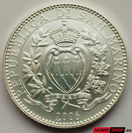 5 euro San Marino 2006 - Melchiore Delfico - BU