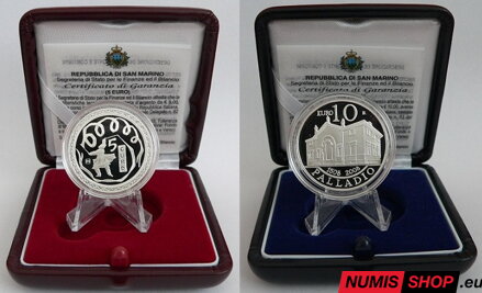 5 + 10 euro San Marino 2008 - PROOF
