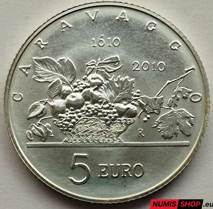 5 euro San Marino 2010 - Caravaggio - BU