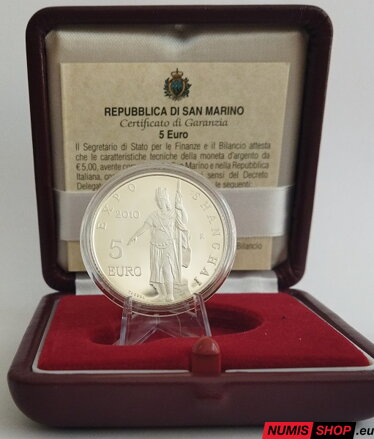 5 euro San Marino 2010 - Expo Shanghai - PROOF
