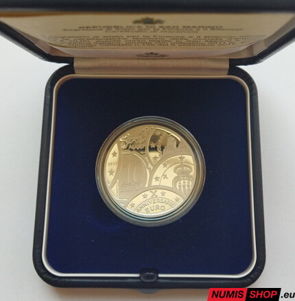 10 euro San Maríno 2011 - Anniversary euro - PROOF