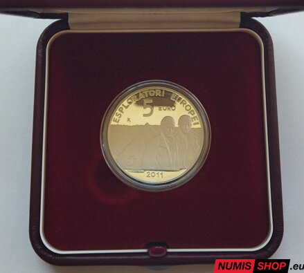 5 euro San Maríno 2011 - European Explorers - PROOF