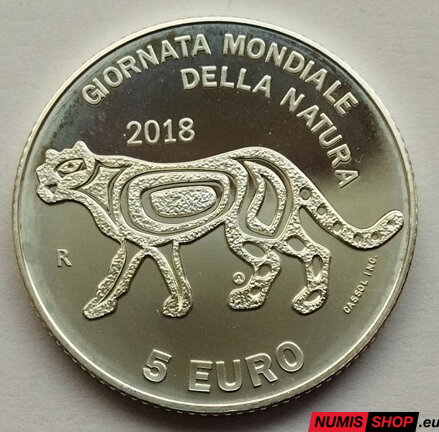 5 euro San Marino 2018 - Medzinárodný deň prírody - BU