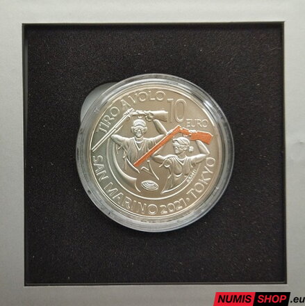 10 euro San Marino 2021 - Victory in Skeet Shooting