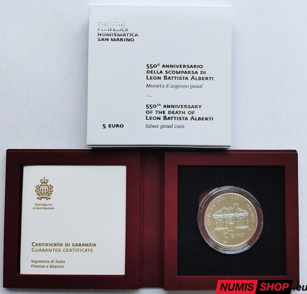 5 euro San Marino 2022 - Alberti