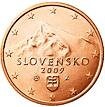 1 cent Slovensko 2010 - UNC