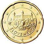 20 cent Slovensko 2009 - UNC 