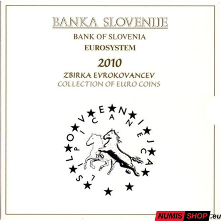 Sada Slovinsko 2010 - 2 euro + 3 euro - PROOF