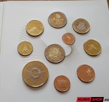 Sada Slovinsko 2012 + 2 euro + 3 euro - PROOF