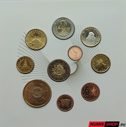 Sada Slovinsko 2012 + 2 euro + 3 euro