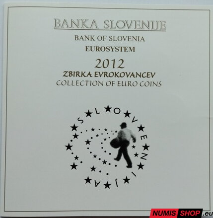 Sada Slovinsko 2012 + 2 euro + 3 euro