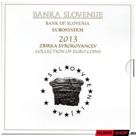 Sada Slovinsko 2013 + 2 euro + 3 euro