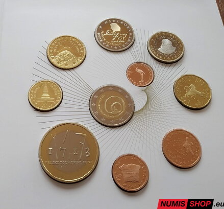 Sada Slovinsko 2013 + 2 euro + 3 euro - PROOF Sada Slovinsko 2013 + 2 euro + 3 euro - PROOF