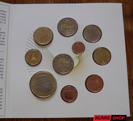 Sada Slovinsko 2016 + 2 euro + 3 euro - PROOF Sada Slovinsko 2016 + 2 euro + 3 euro - PROOF