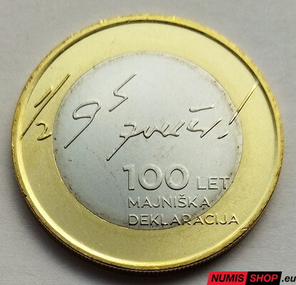 Slovinsko 3 euro 2017 - Deklarácia - UNC