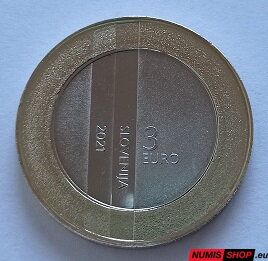 Slovinsko 3 euro 2021 - 30 rokov republiky - UNC