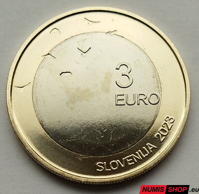 Slovinsko 3 euro 2023 - Boris Pahor - UNC