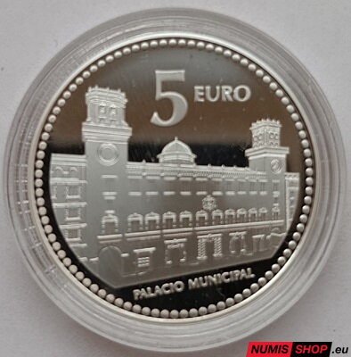 Španielsko 5 euro 2010 - Alicante - PROOF