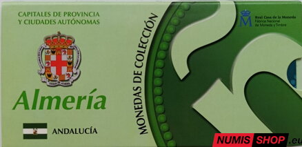 Španielsko 5 euro 2010 - Almería - PROOF