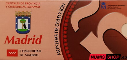 Španielsko 5 euro 2010 - Madrid - PROOF