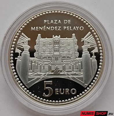 Španielsko 5 euro 2010 - Melilla - PROOF