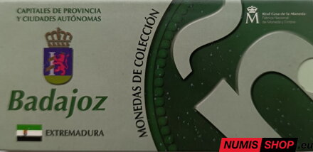 Španielsko 5 euro 2011 - Barajoz - PROOF