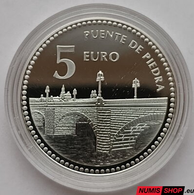 Španielsko 5 euro 2011 - Logroňo - PROOF