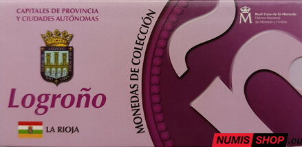 Španielsko 5 euro 2011 - Logroňo - PROOF