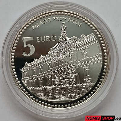 Španielsko 5 euro 2012 - Jaén - PROOF