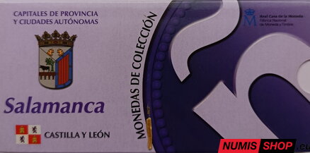 Španielsko 5 euro 2012 - Salamanca - PROOF