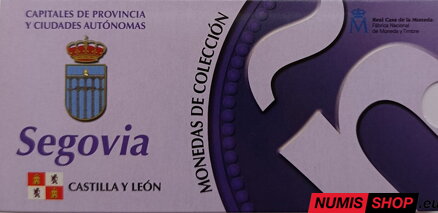 Španielsko 5 euro 2012 - Segovia - PROOF