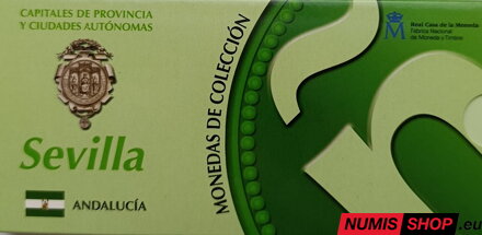 Španielsko 5 euro 2012 - Sevilla - PROOF