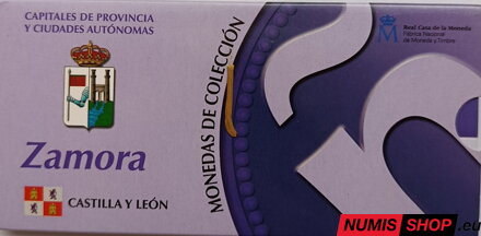 Španielsko 5 euro 2012 - Zamora - PROOF