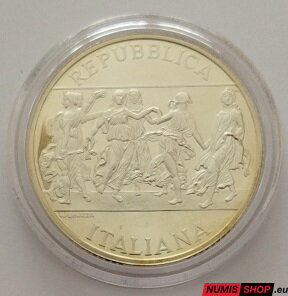 Taliansko 10 euro 2006 - Andrea Mantegna - PROOF