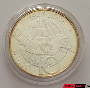 Taliansko 10 euro 2006 - UNICEF - BU