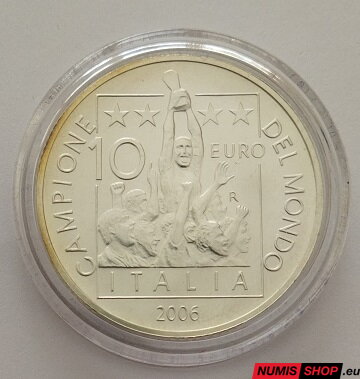 Taliansko 10 euro 2006 - World Cup 2006 - BU