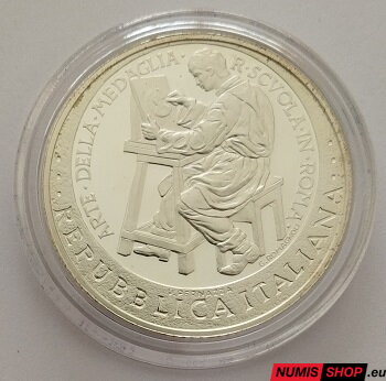 Taliansko 10 euro 2007 - Škola medailérstva - PROOF