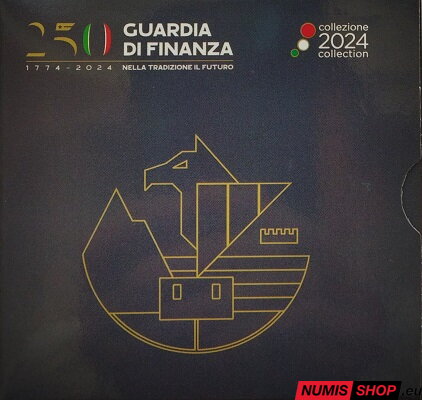 Taliansko 5 euro 2024 - Guardia di Finanza - PROOF COLOR