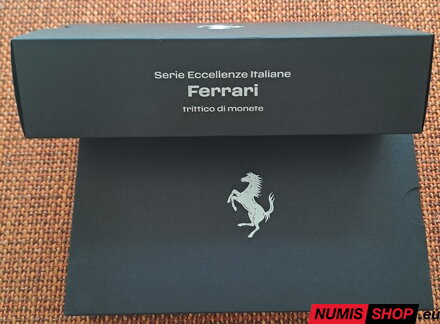 Taliansko 2026 - 3 x 6 euro - Trittico - Ferrari (3 x 1 oz Ag)