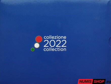 Sada Taliansko 2022 - PROOF + 3 x pamätné 2-euro Sada Taliansko 2022 - PROOF + 3 x pamätné 2-euro